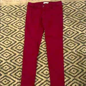 Maroon pants